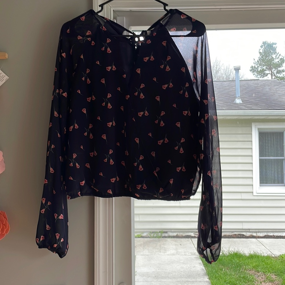 Cevera surplice blouse